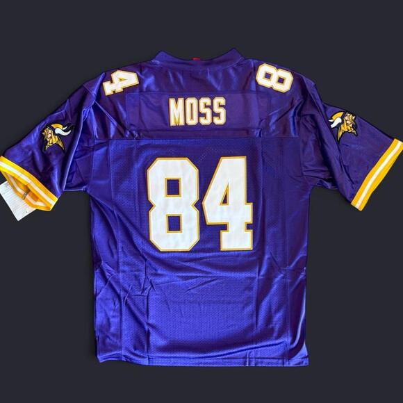 Randy Moss Minnesota Vikings Mitchell & Ness Football Jersey - Picture 2 of 2